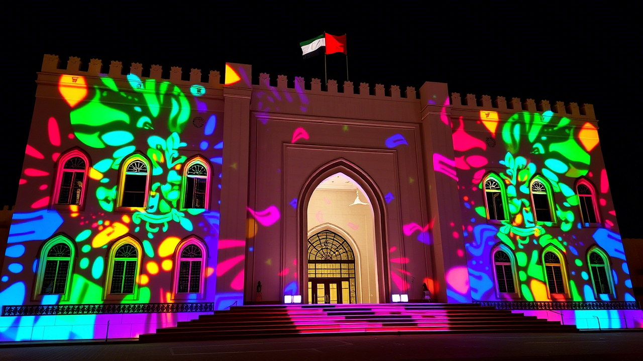 Light Show Exterior