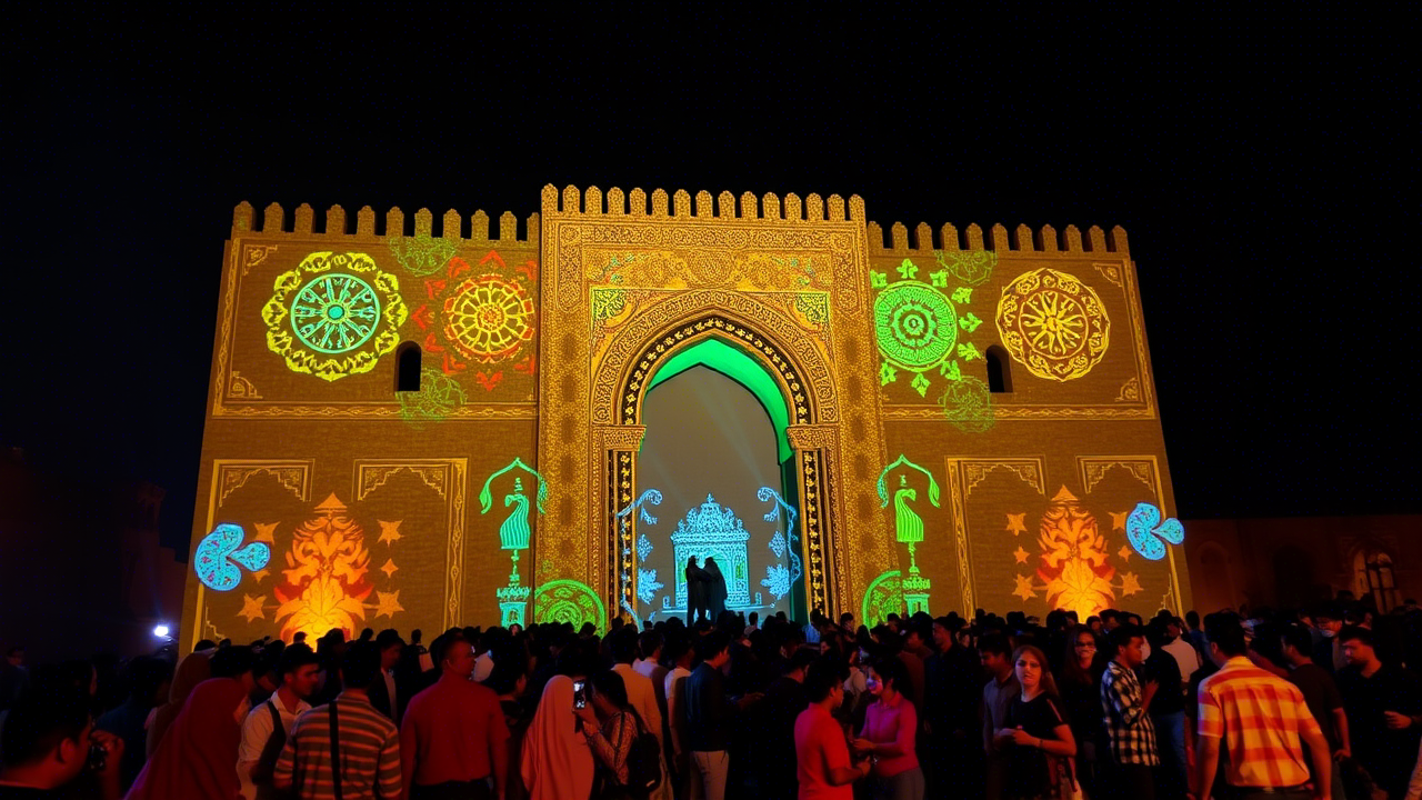 Audience Watching Show