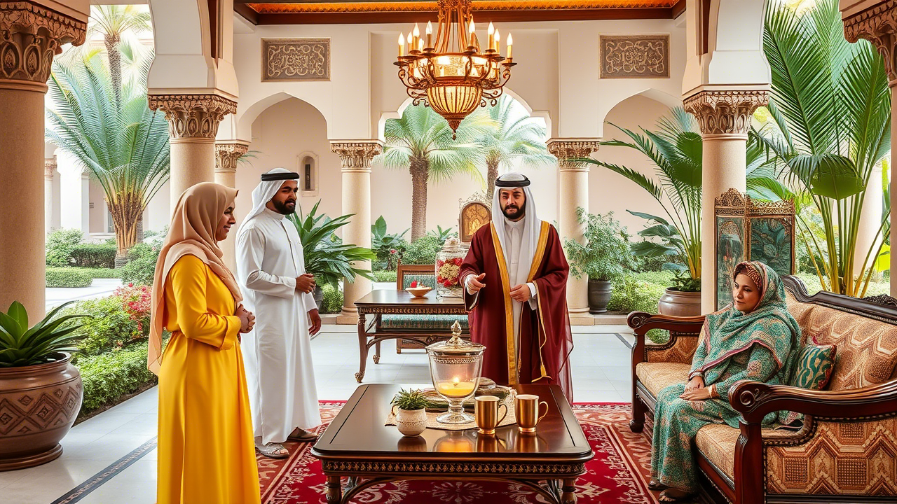 Traditional Emirati Welcome